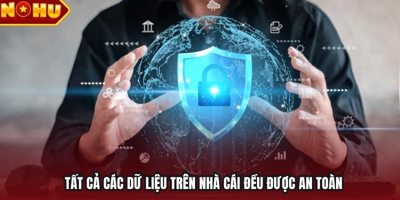 Tất cả các dữ liệu trên nhà cái đều được an toàn