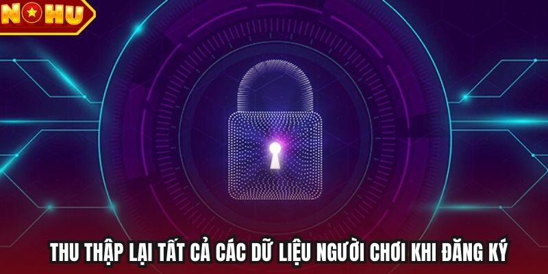 Thu thập lại tất cả các dữ liệu người chơi khi đăng ký